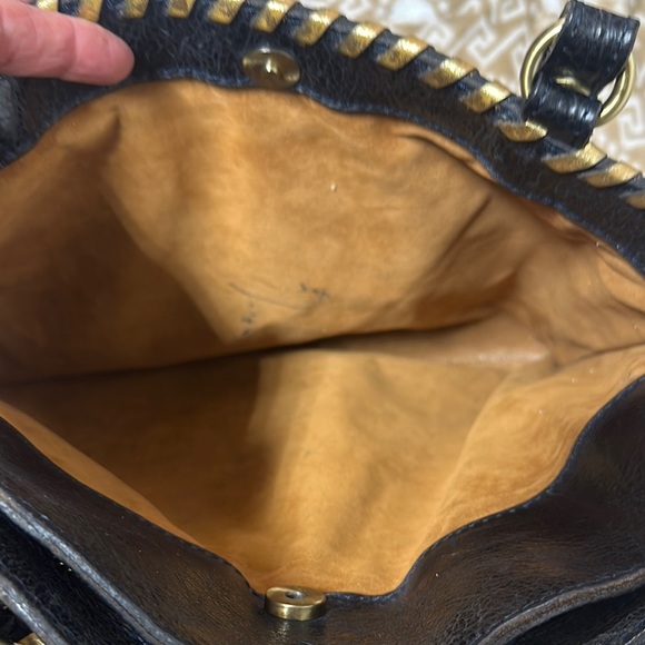 Elegant Black and Red Patterned Women's Bag - Picture 11 of 16